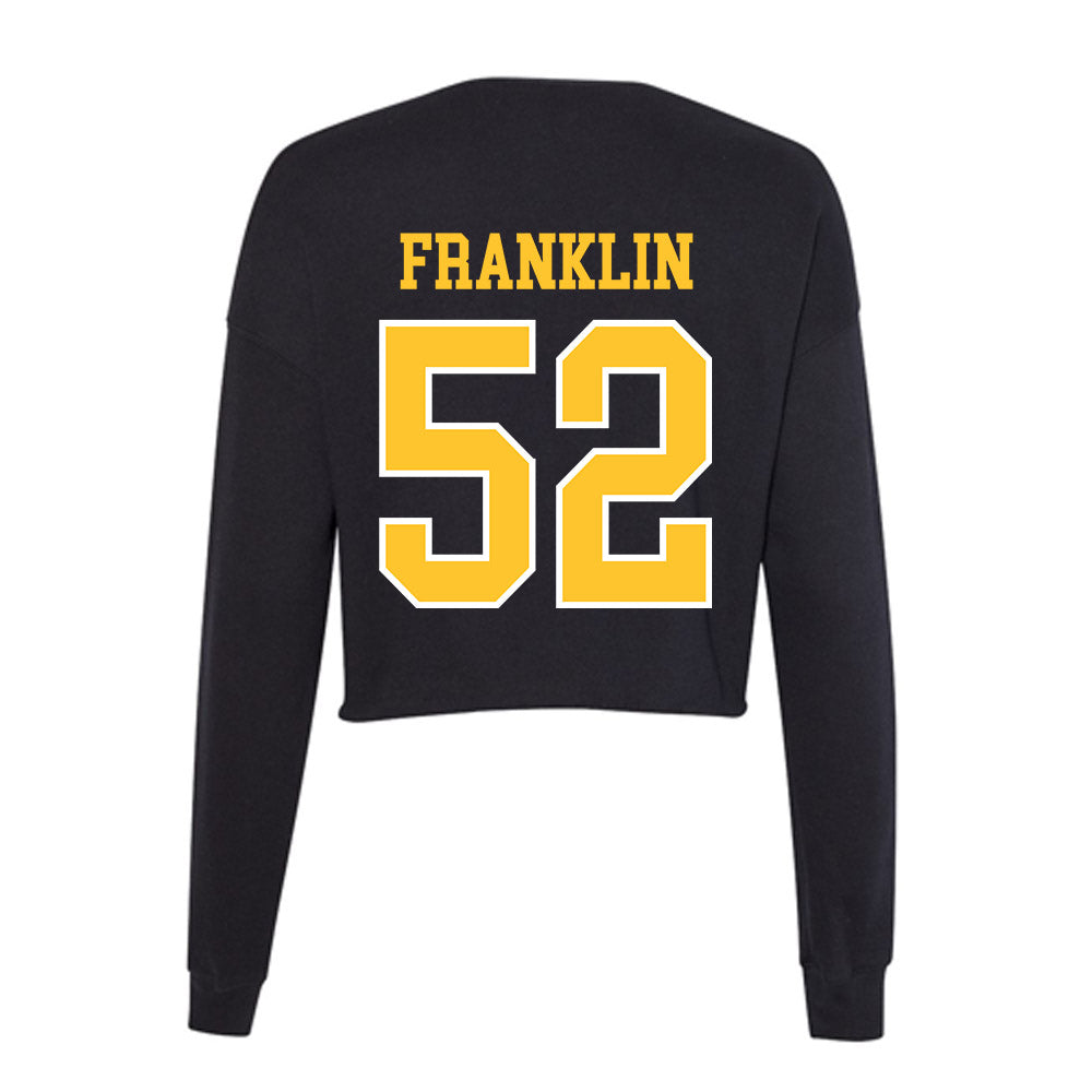 PLU - NCAA Football : Drew Franklin - Women's Cropped Crew Fleece-1