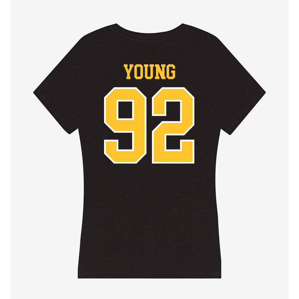 PLU - NCAA Football : Kyson Young - Women's V-Neck T-Shirt-1