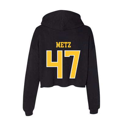 PLU - NCAA Football : Ayden Metz - Women's Crop Fleece Hoodie-1