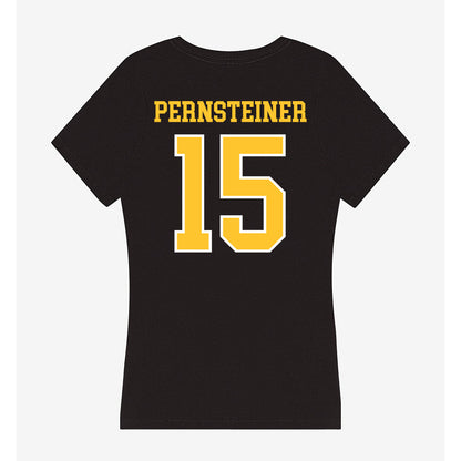 PLU - NCAA Women's Volleyball : Julissa Pernsteiner - Women's V-Neck T-Shirt-1