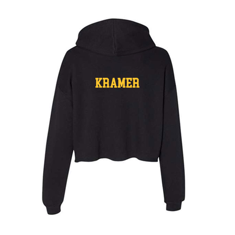 PLU - NCAA Men's Track & Field : Seth Kramer - Women's Crop Fleece Hoodie-1