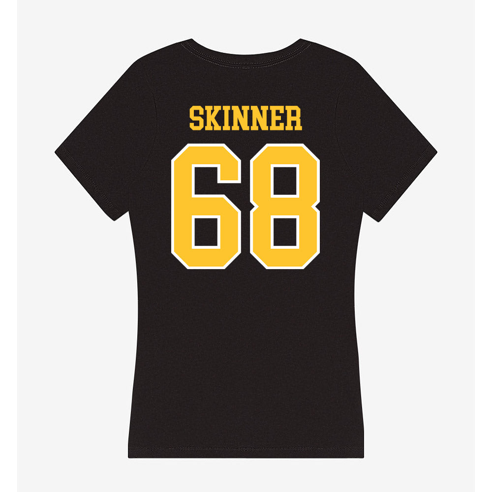 PLU - NCAA Football : Nico Skinner - Women's V-Neck T-Shirt-1