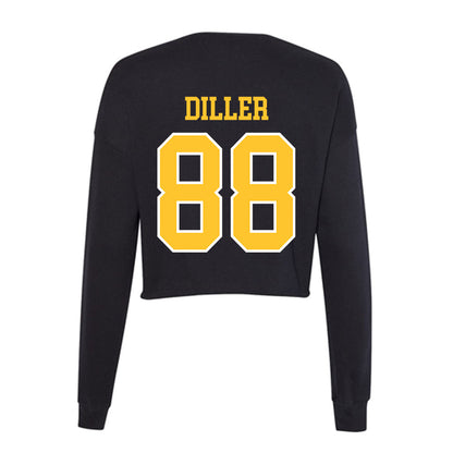 PLU - NCAA Women's Lacrosse : Kassie Diller - Women's Cropped Crew Fleece-1