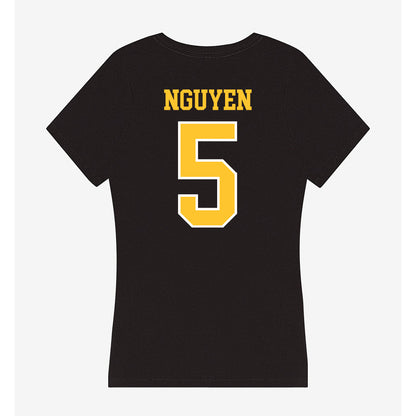PLU - NCAA Women's Track & Field : Kristine Nguyen - Women's V-Neck T-Shirt-1