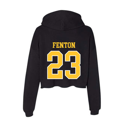 PLU - NCAA Baseball : Cole Fenton - Women's Crop Fleece Hoodie-1