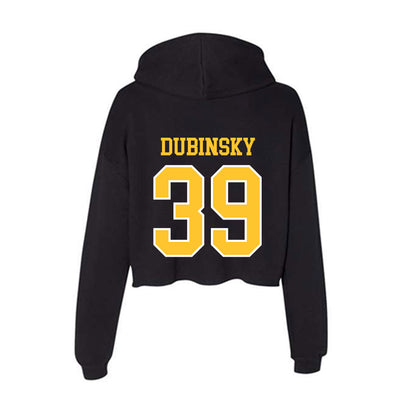 PLU - NCAA Men's Soccer : Jared Dubinsky - Women's Crop Fleece Hoodie-1