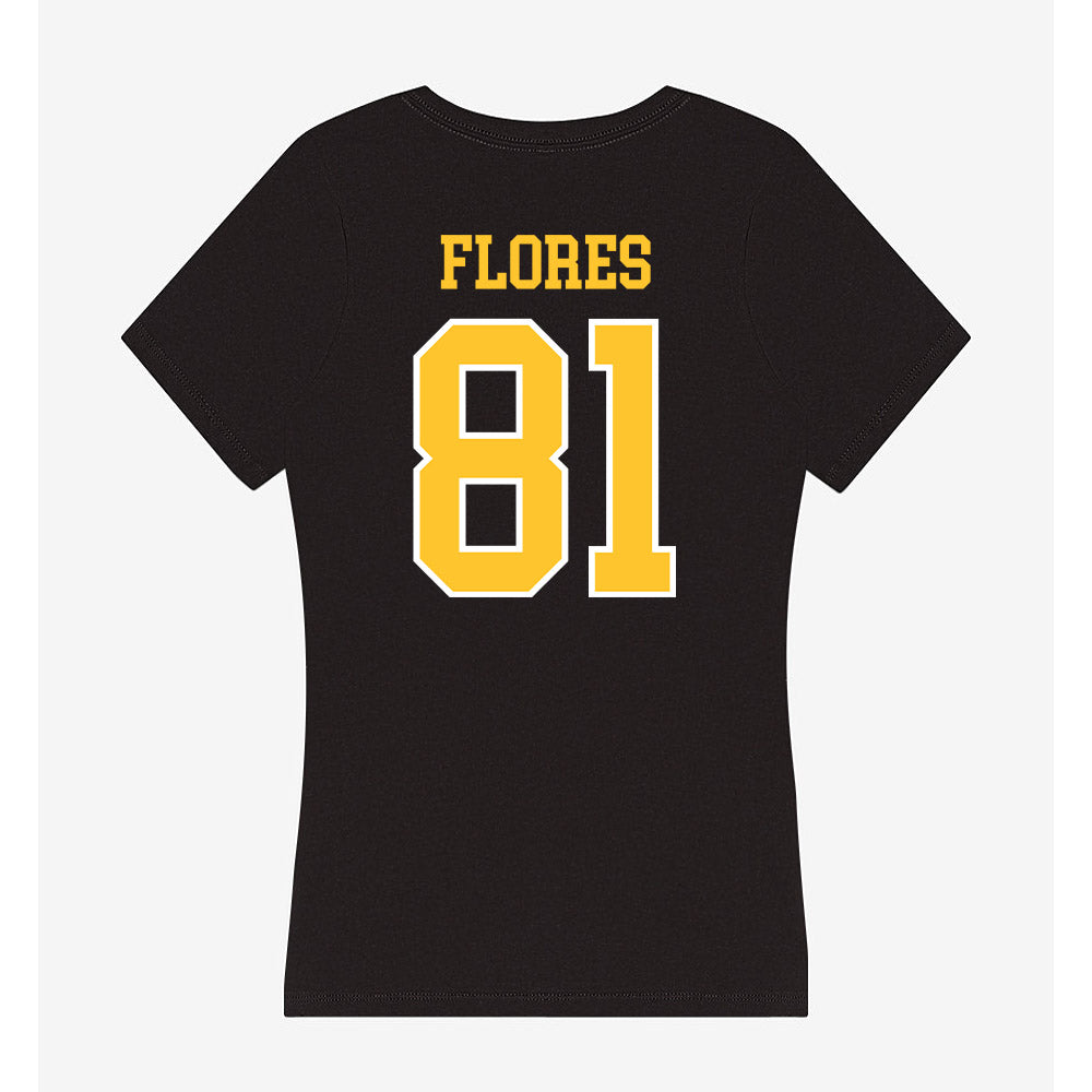 PLU - NCAA Football : Landon Jeremiah Flores - Women's V-Neck T-Shirt-1