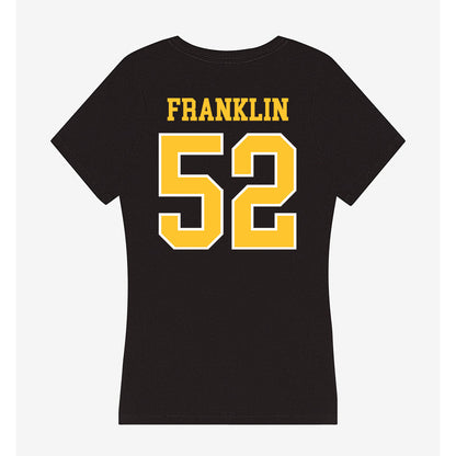 PLU - NCAA Football : Drew Franklin - Women's V-Neck T-Shirt-1