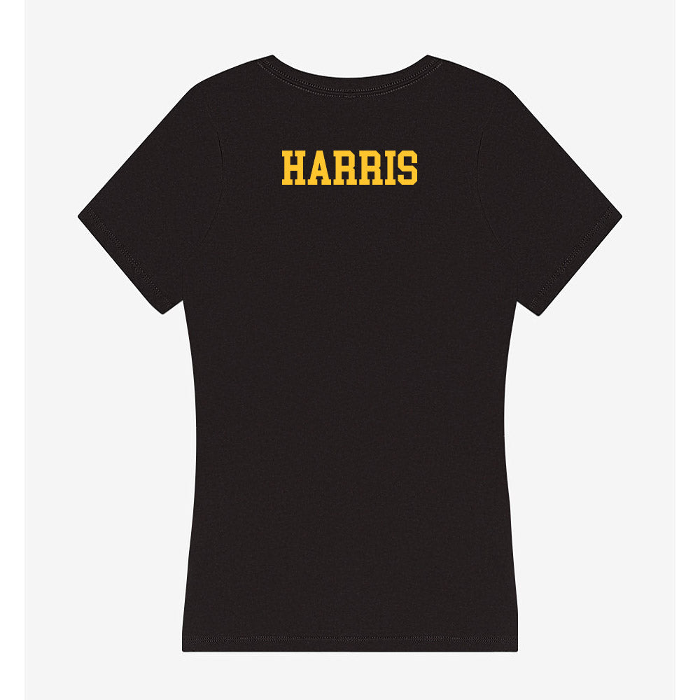 PLU - NCAA Men's Soccer : Noah Harris - Women's V-Neck T-Shirt-1