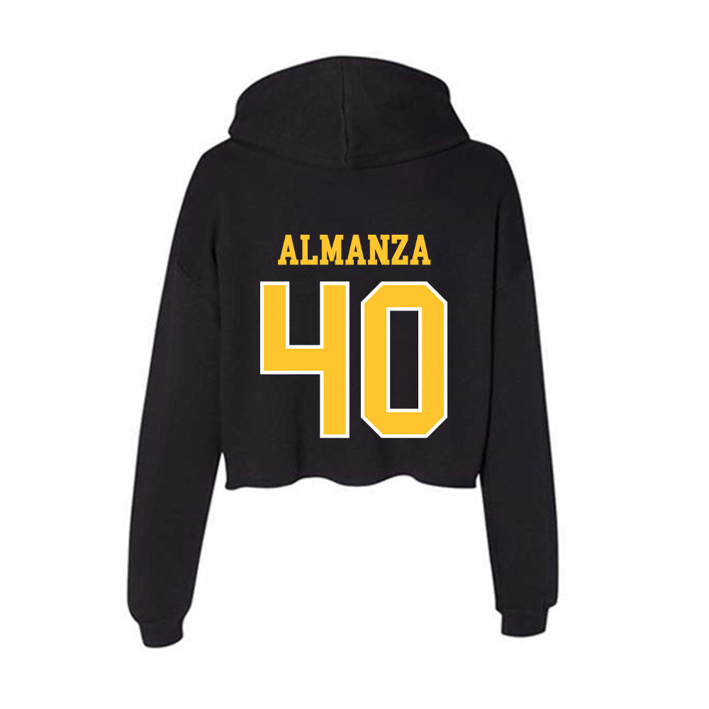 PLU - NCAA Women's Soccer : Paige Almanza - Women's Crop Fleece Hoodie-1