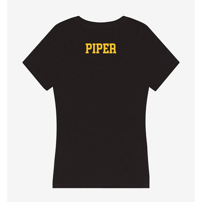 PLU - NCAA Men's Cross Country : Corban Piper - Women's V-Neck T-Shirt-1