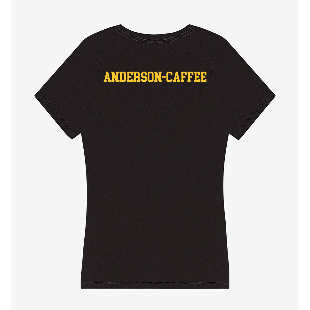 PLU - NCAA Women's Track & Field : Anneliese Anderson-Caffee - Women's V-Neck T-Shirt-1