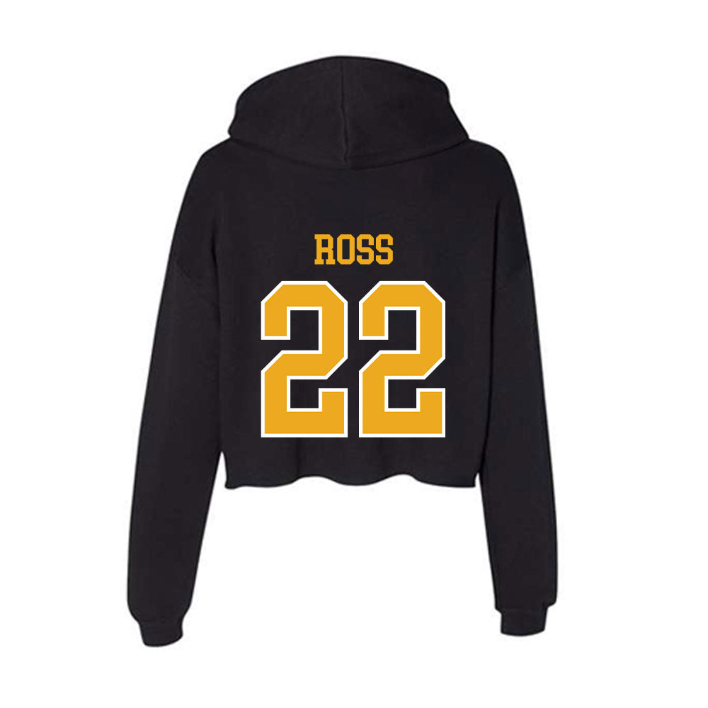 Canisius - NCAA Softball : Dani Ross - Women's Crop Fleece Hoodie-1