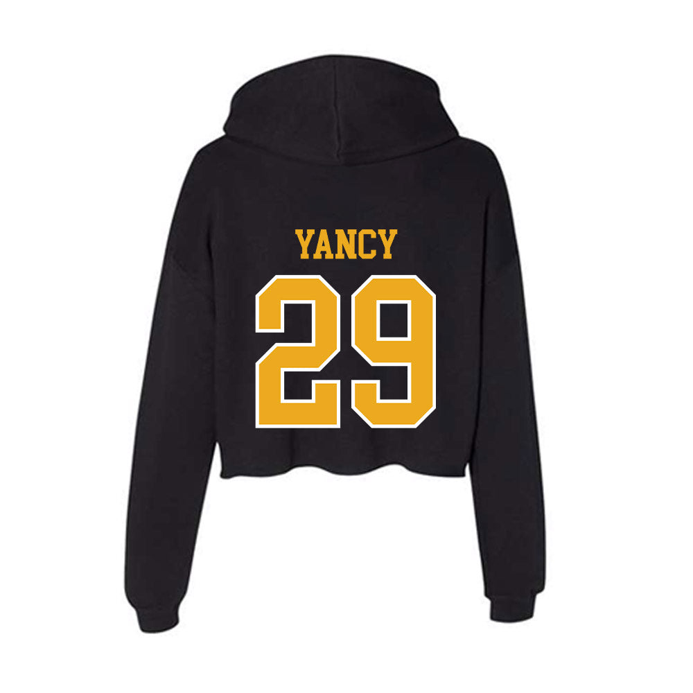 Canisius - NCAA Acrobatics & Tumbling : Jordan Yancy - Women's Crop Fleece Hoodie-1
