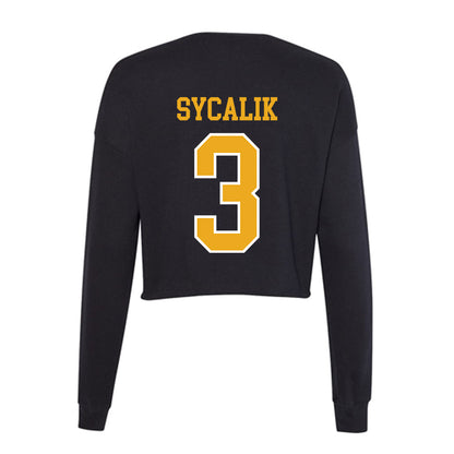 Canisius - NCAA Softball : Michaela Sycalik - Women's Cropped Crew Fleece-1