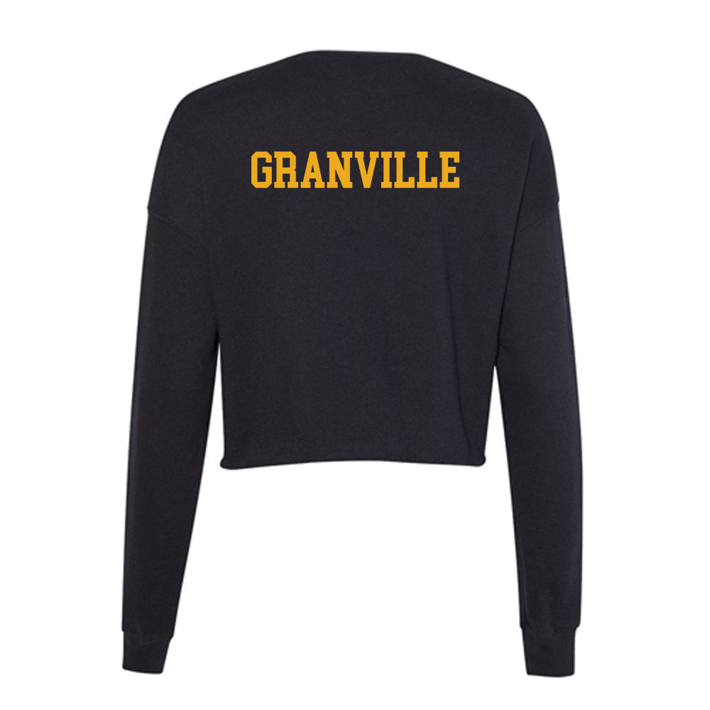 Canisius - NCAA Men's Cross Country : Daniel Granville - Women's Cropped Crew Fleece-1