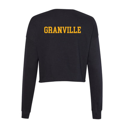 Canisius - NCAA Men's Cross Country : Daniel Granville - Women's Cropped Crew Fleece-1