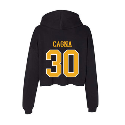 Canisius - NCAA Baseball : Jake Cagna - Women's Crop Fleece Hoodie-1