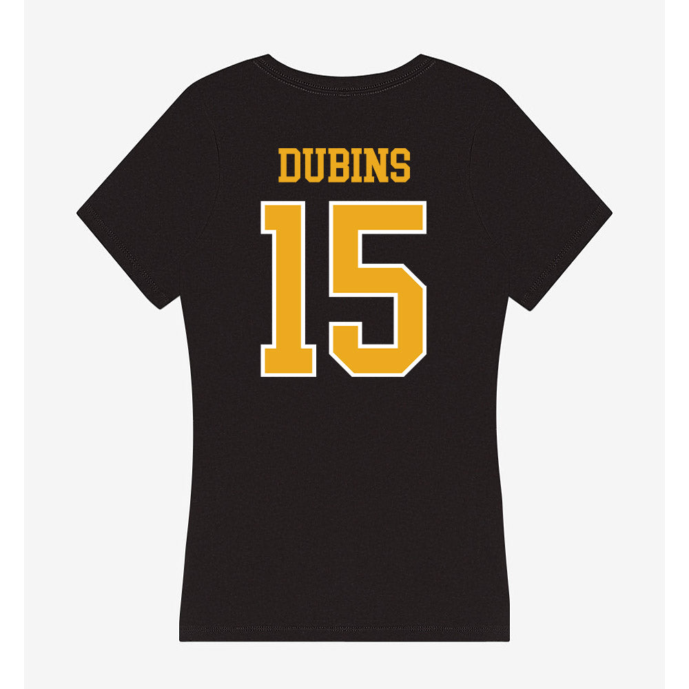Canisius - NCAA Men's Soccer : Kiryl Dubins - Women's V-Neck T-Shirt-1