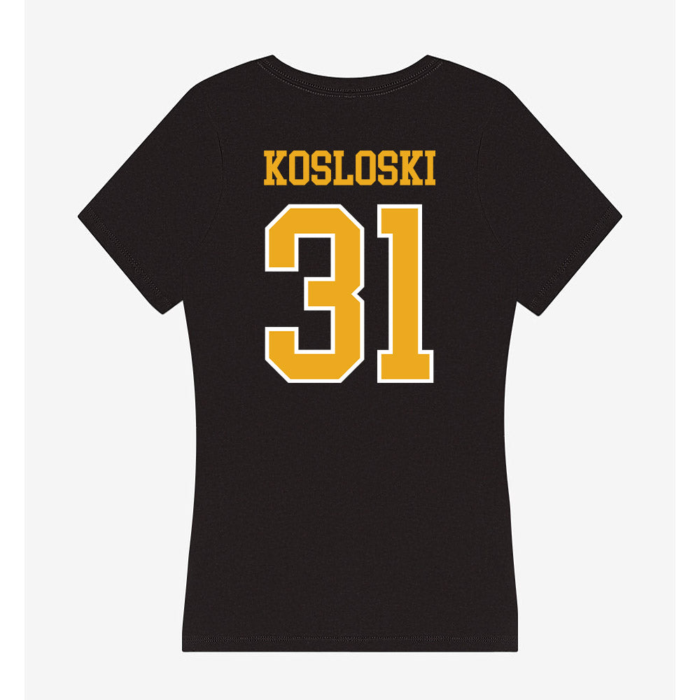 Canisius - NCAA Men's Lacrosse : Sam Kosloski - Women's V-Neck T-Shirt-1