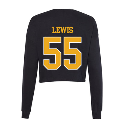 Canisius - NCAA Men's Lacrosse : Beck Lewis - Women's Cropped Crew Fleece-1