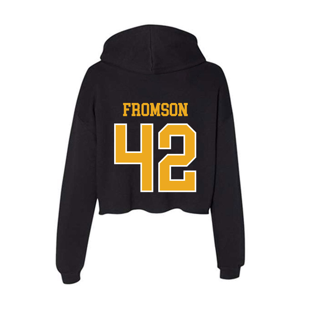 Canisius - NCAA Men's Lacrosse : Chase Fromson - Women's Crop Fleece Hoodie-1