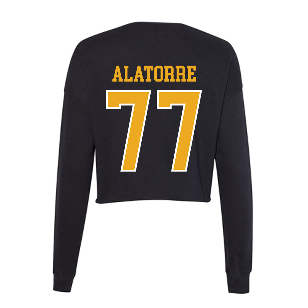 Canisius - NCAA Softball : Bailey Alatorre - Women's Cropped Crew Fleece-1