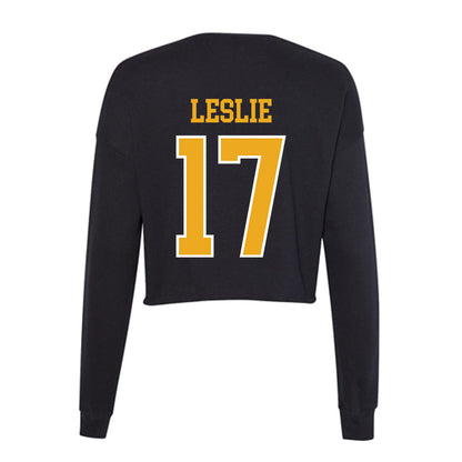 Canisius - NCAA Men's Soccer : Gabriel Leslie - Women's Cropped Crew Fleece-1