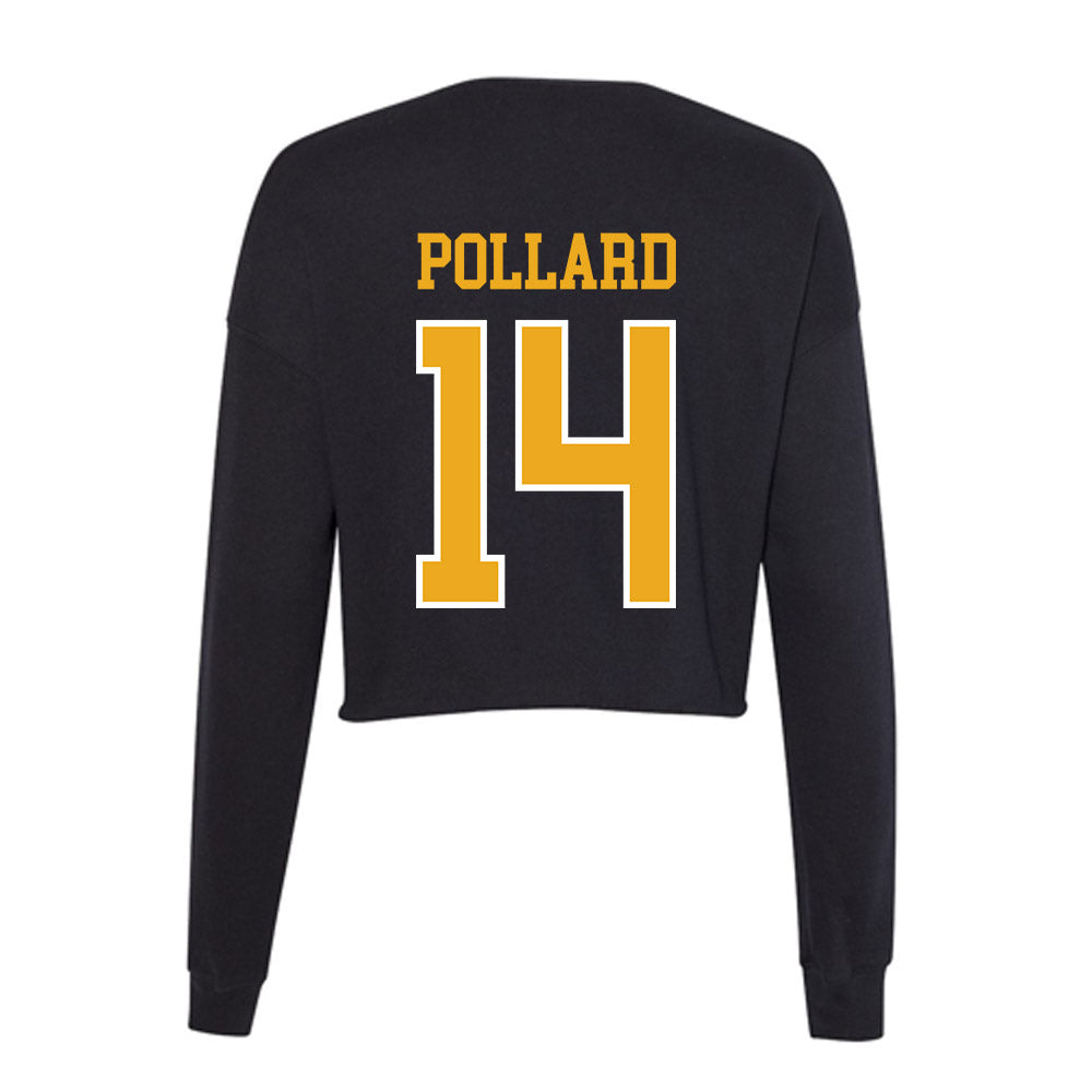 Canisius - NCAA Men's Soccer : Kyle Pollard - Women's Cropped Crew Fleece-1