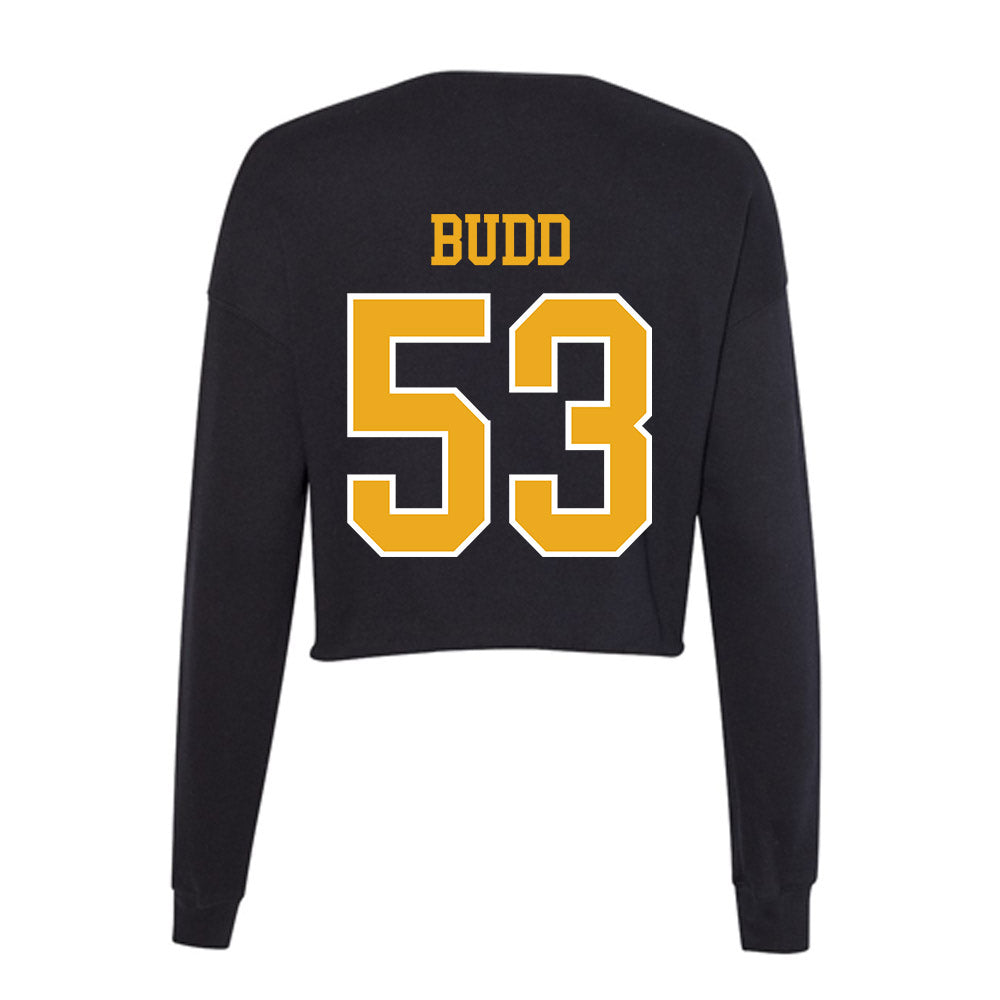 Canisius - NCAA Men's Ice Hockey : Jack Budd - Women's Cropped Crew Fleece-1