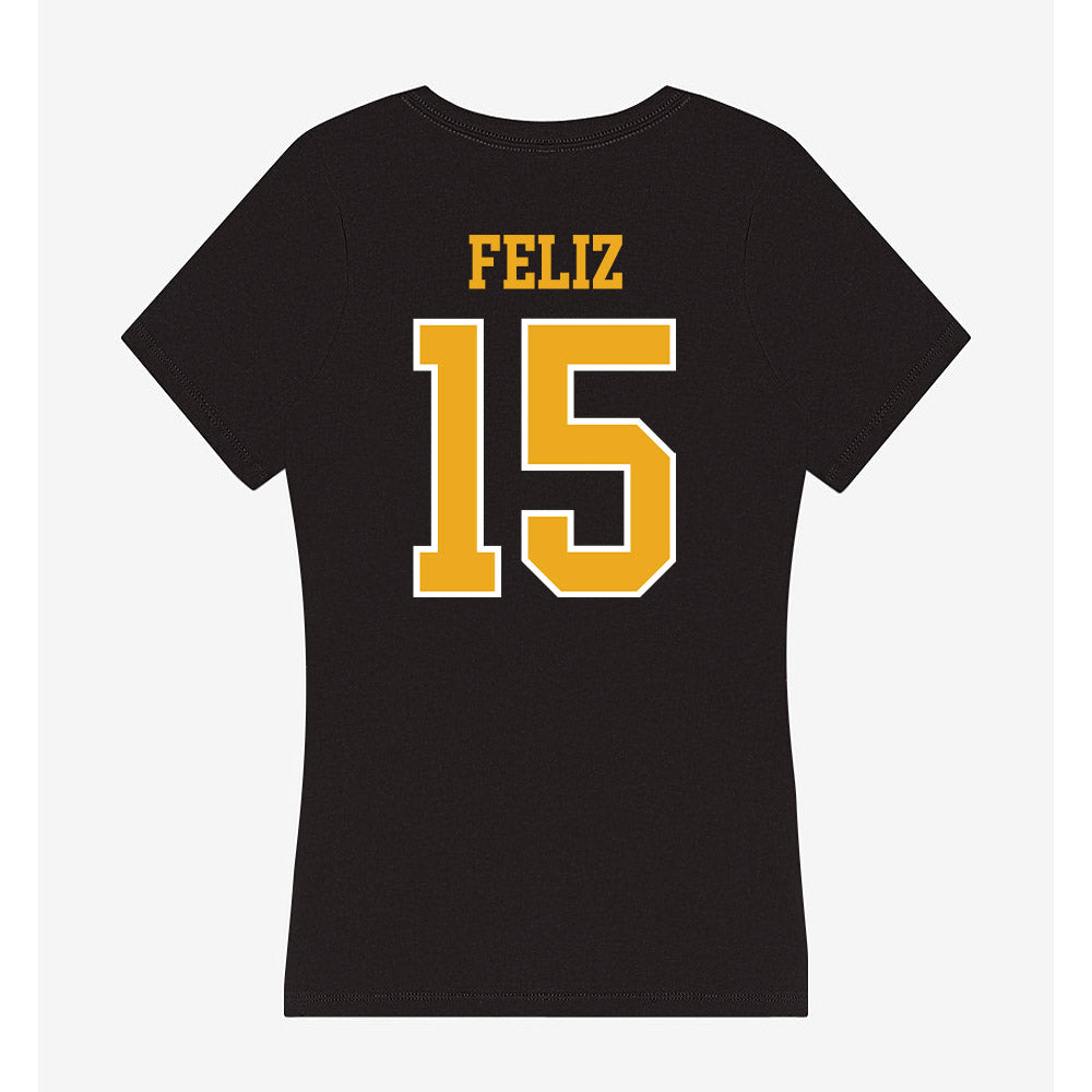 Canisius - NCAA Women's Basketball : Ileana Feliz - Women's V-Neck T-Shirt-1