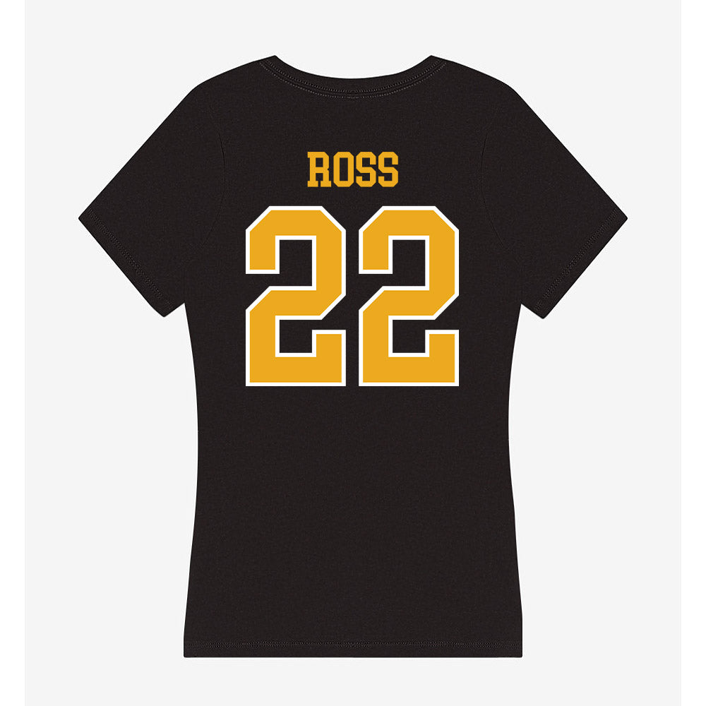 Canisius - NCAA Softball : Dani Ross - Women's V-Neck T-Shirt-1