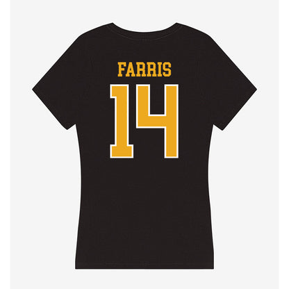 Canisius - NCAA Softball : Gabi Farris - Women's V-Neck T-Shirt-1