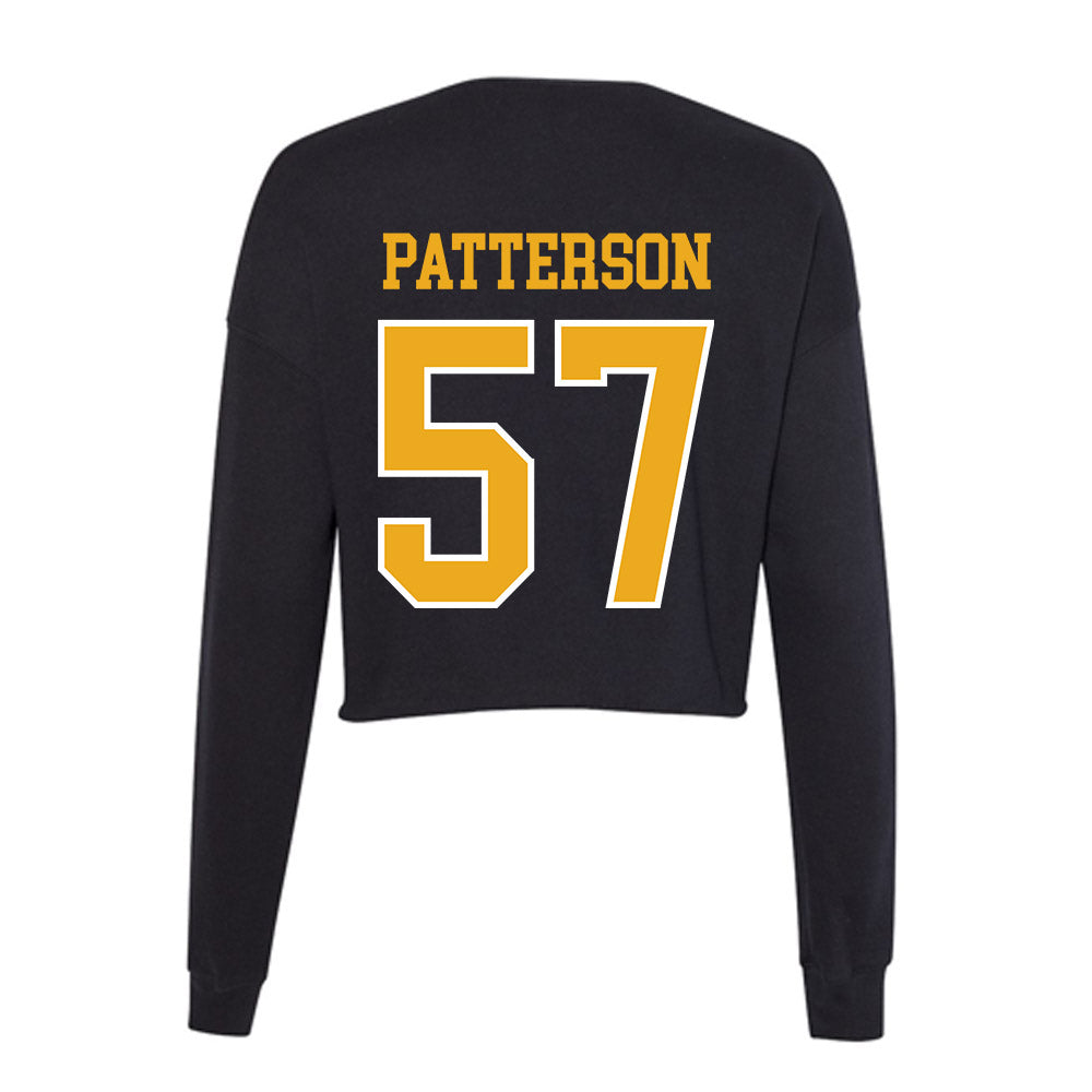 Canisius - NCAA Men's Ice Hockey : Carter Patterson - Women's Cropped Crew Fleece-1