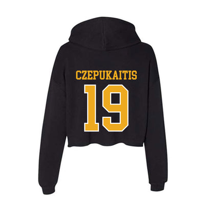 Canisius - NCAA Women's Lacrosse : Alexandra Czepukaitis - Women's Crop Fleece Hoodie-1