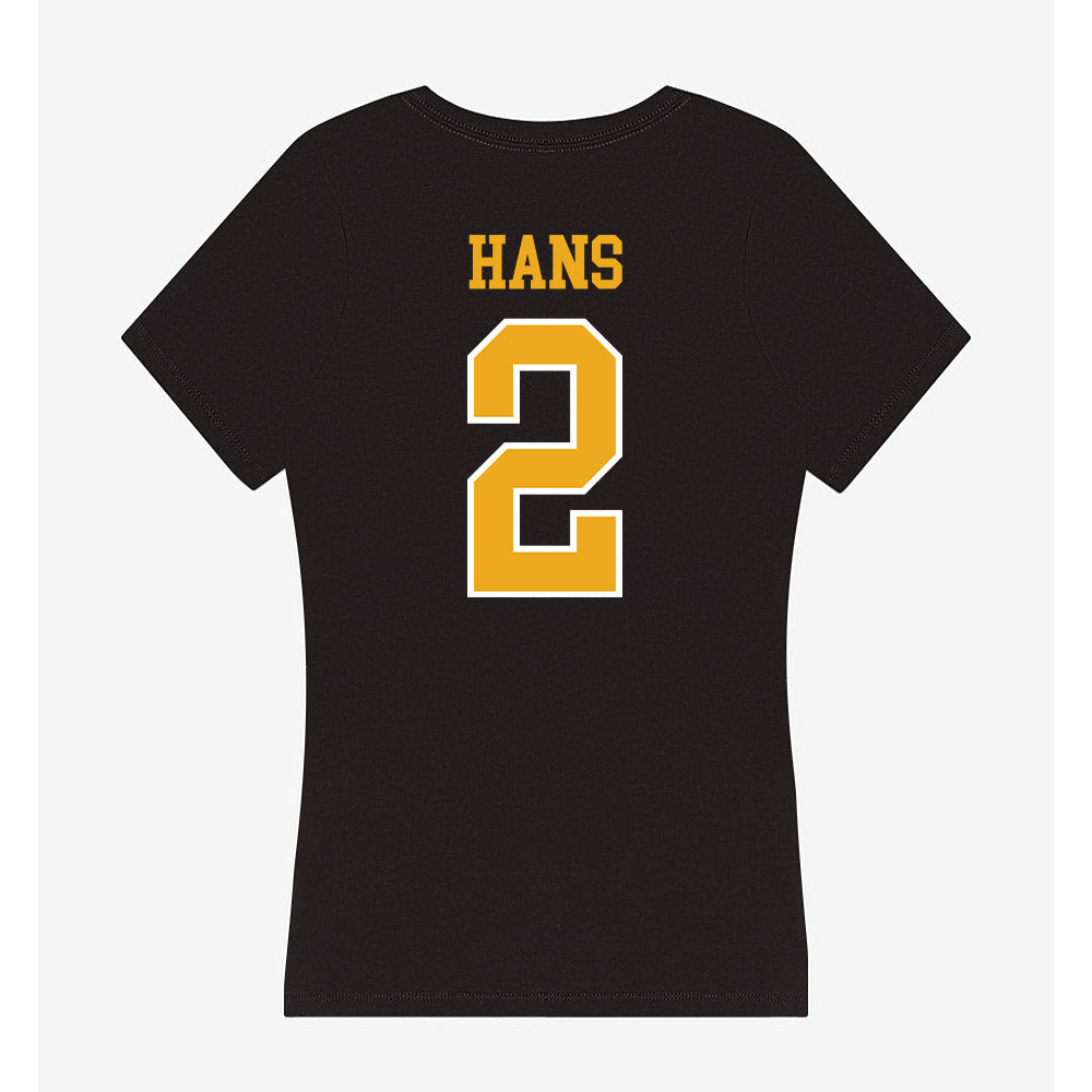 Canisius - NCAA Softball : Maddy Hans - Women's V-Neck T-Shirt-1