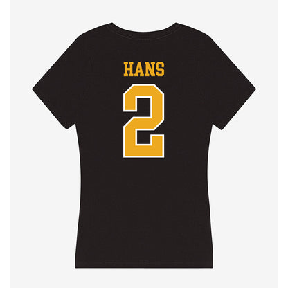 Canisius - NCAA Softball : Maddy Hans - Women's V-Neck T-Shirt-1
