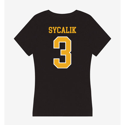 Canisius - NCAA Softball : Michaela Sycalik - Women's V-Neck T-Shirt-1