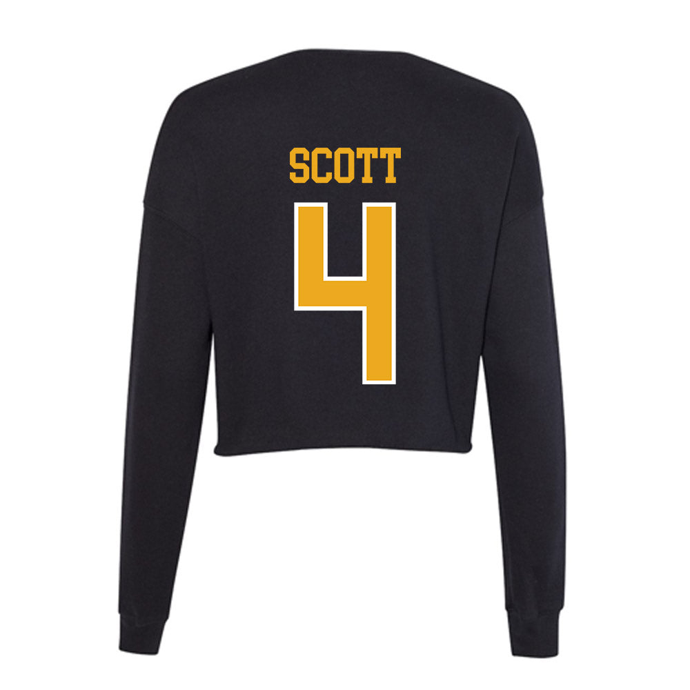 Canisius - NCAA Men's Basketball : William Scott - Women's Cropped Crew Fleece-1