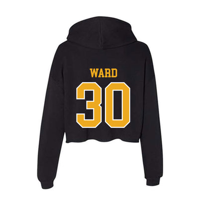 Canisius - NCAA Men's Lacrosse : TJ Ward - Women's Crop Fleece Hoodie-1