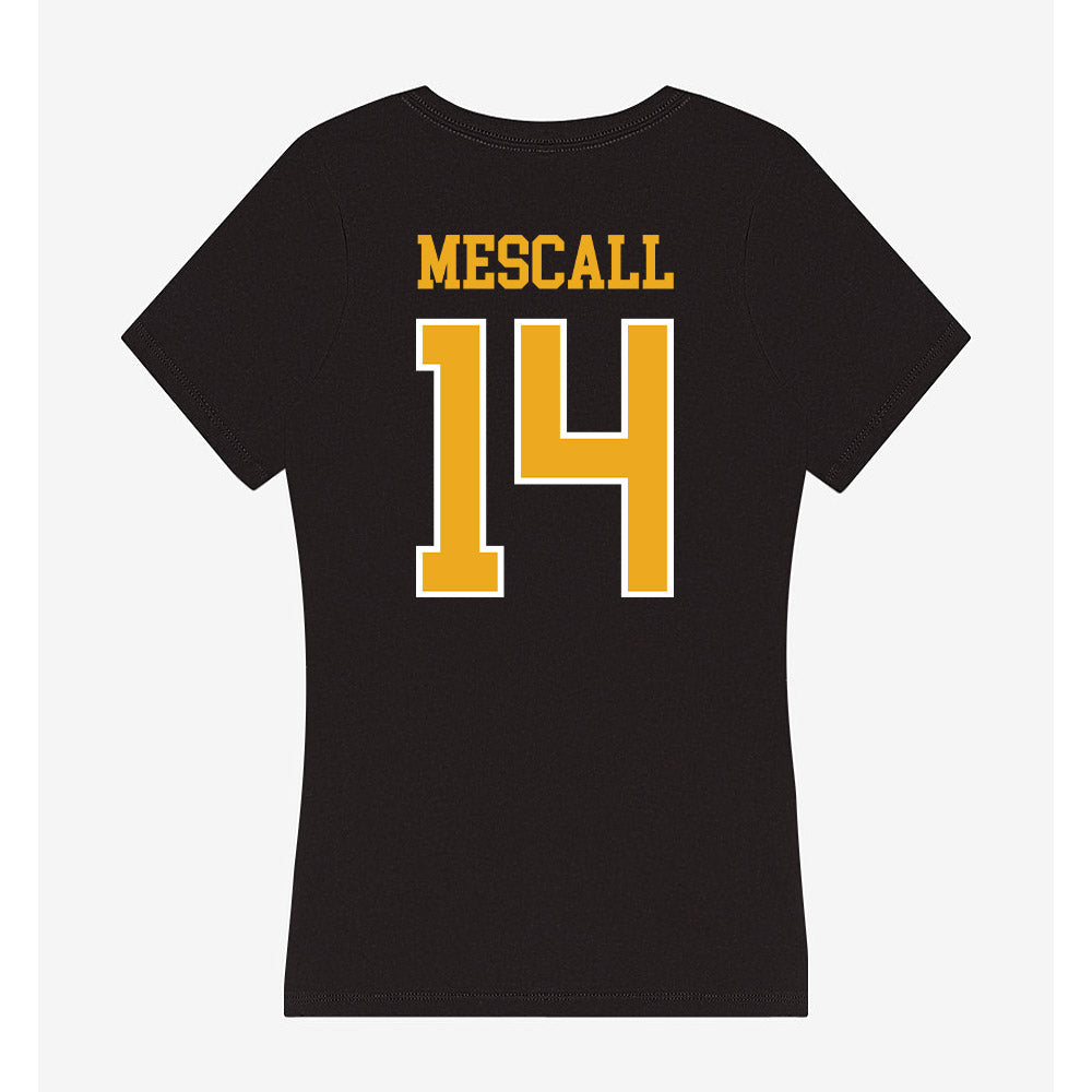 Canisius - NCAA Women's Basketball : Molly Mescall - Women's V-Neck T-Shirt-1