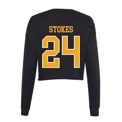 Canisius - NCAA Acrobatics & Tumbling : Madison Stokes - Women's Cropped Crew Fleece-1