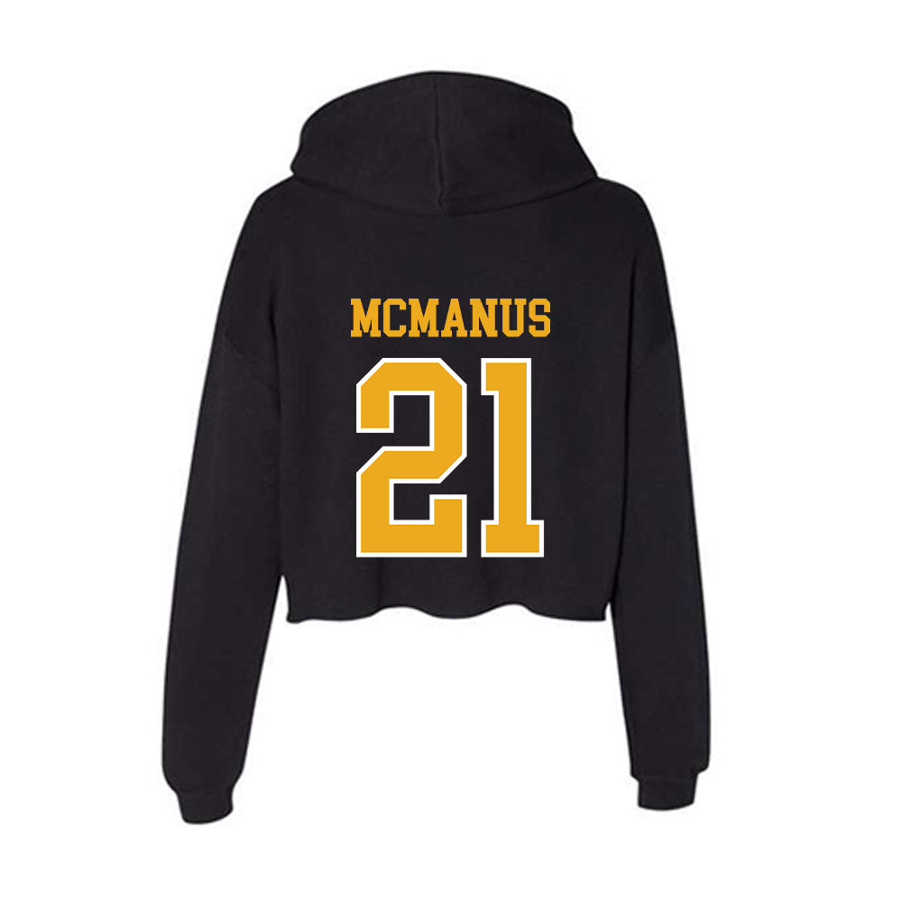Canisius - NCAA Softball : Taylor McManus - Women's Crop Fleece Hoodie-1