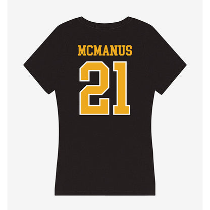 Canisius - NCAA Softball : Taylor McManus - Women's V-Neck T-Shirt-1
