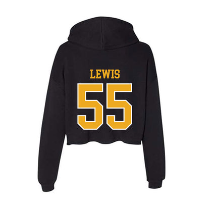 Canisius - NCAA Men's Lacrosse : Beck Lewis - Women's Crop Fleece Hoodie-1