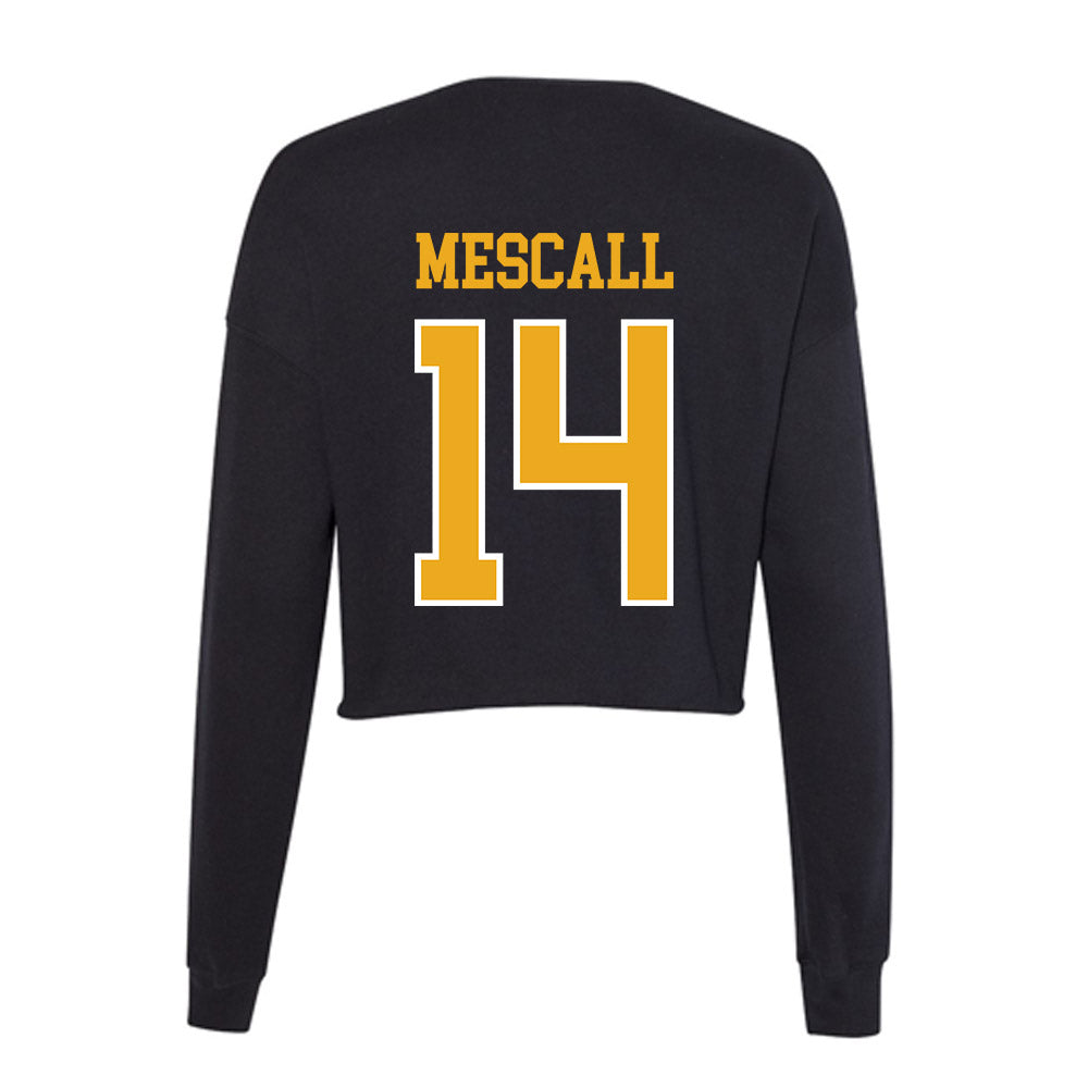 Canisius - NCAA Women's Basketball : Molly Mescall - Women's Cropped Crew Fleece-1