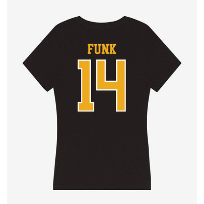 Canisius - NCAA Men's Ice Hockey : Trey Funk - Women's V-Neck T-Shirt-1