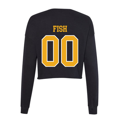 Canisius - NCAA Acrobatics & Tumbling : Danielle Fish - Women's Cropped Crew Fleece-1