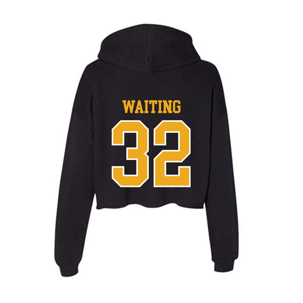 Canisius - NCAA Baseball : Connor Waiting - Women's Crop Fleece Hoodie-1