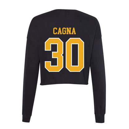 Canisius - NCAA Baseball : Jake Cagna - Women's Cropped Crew Fleece-1